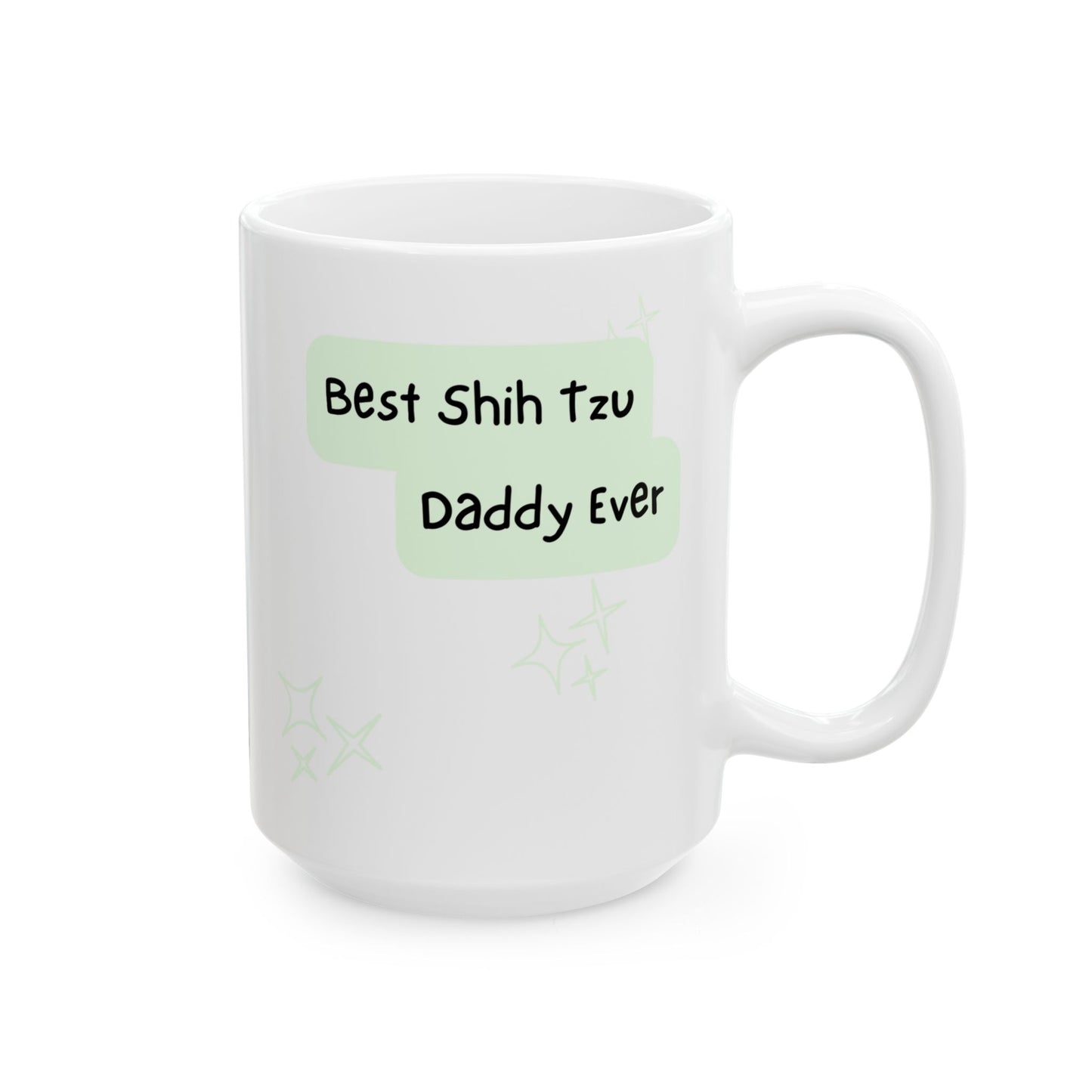 Shih Tzu Peek-a-Boo Mug | Best Shih Tzu Daddy Gift