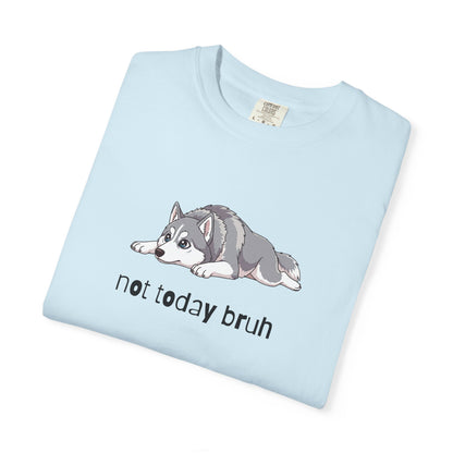 Husky Not Today Bruh T-Shirt
