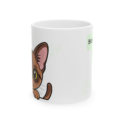 Cat Peek-a-Boo Mug | Best Cat Mama Gift