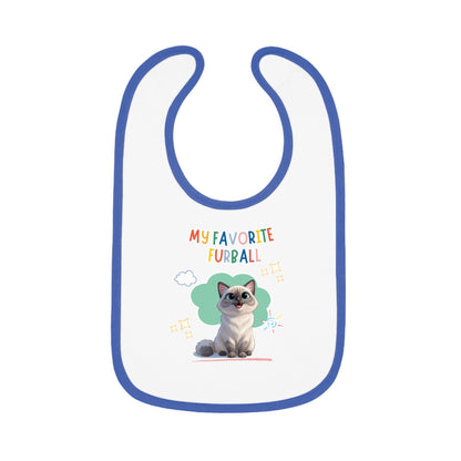 Ragdoll Favorite Furball Baby Bib