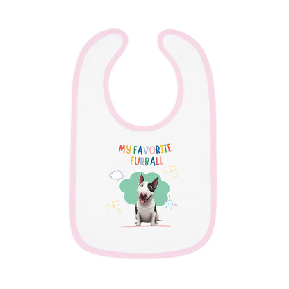Bull Terrier Favorite Furball Baby Bib