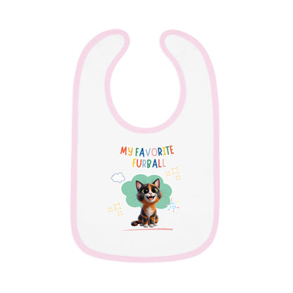 Shorthair Tortoiseshell Cat Favorite Furball Baby Bib