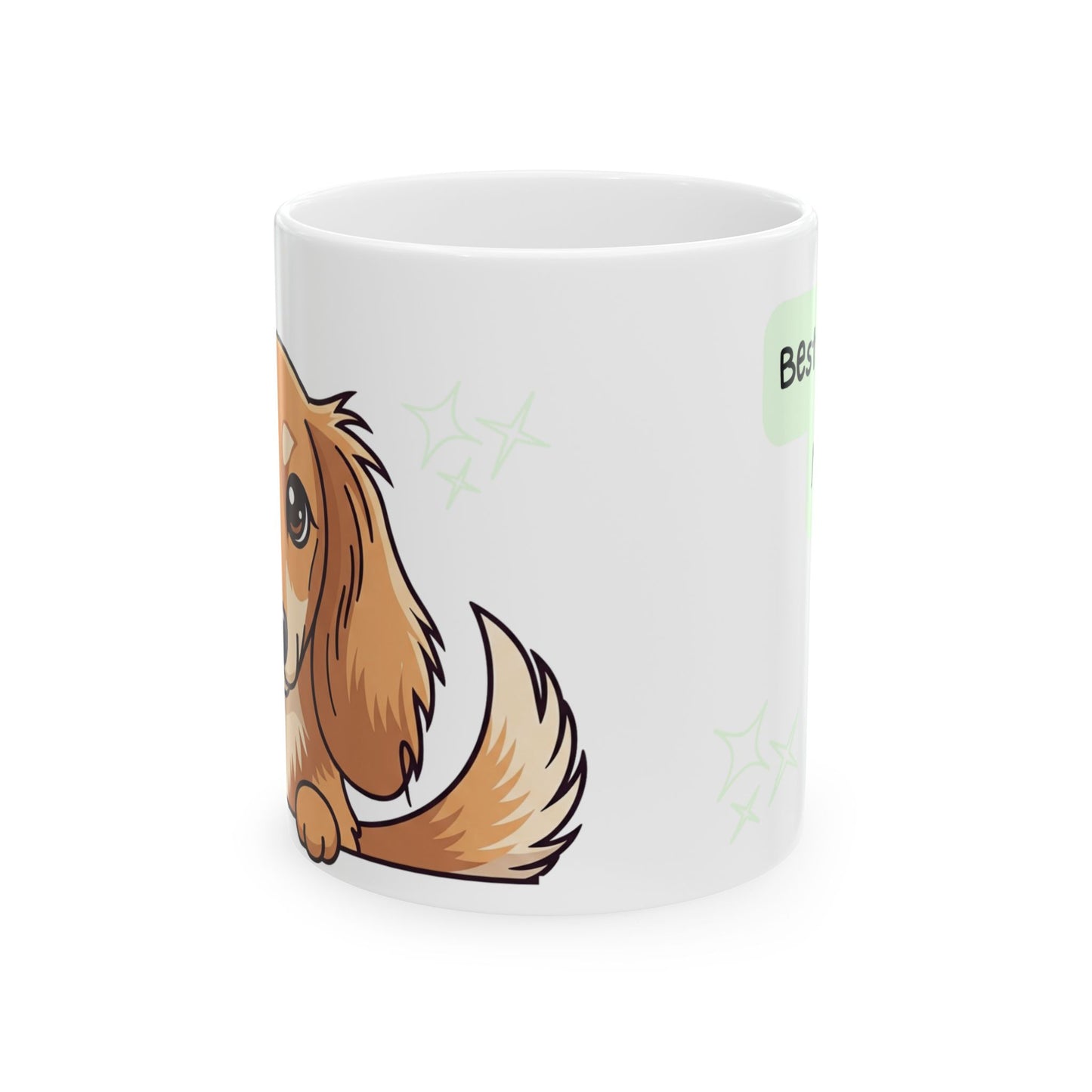Dachshund Peek-a-Boo Mug | Best Weenie Mama Gift