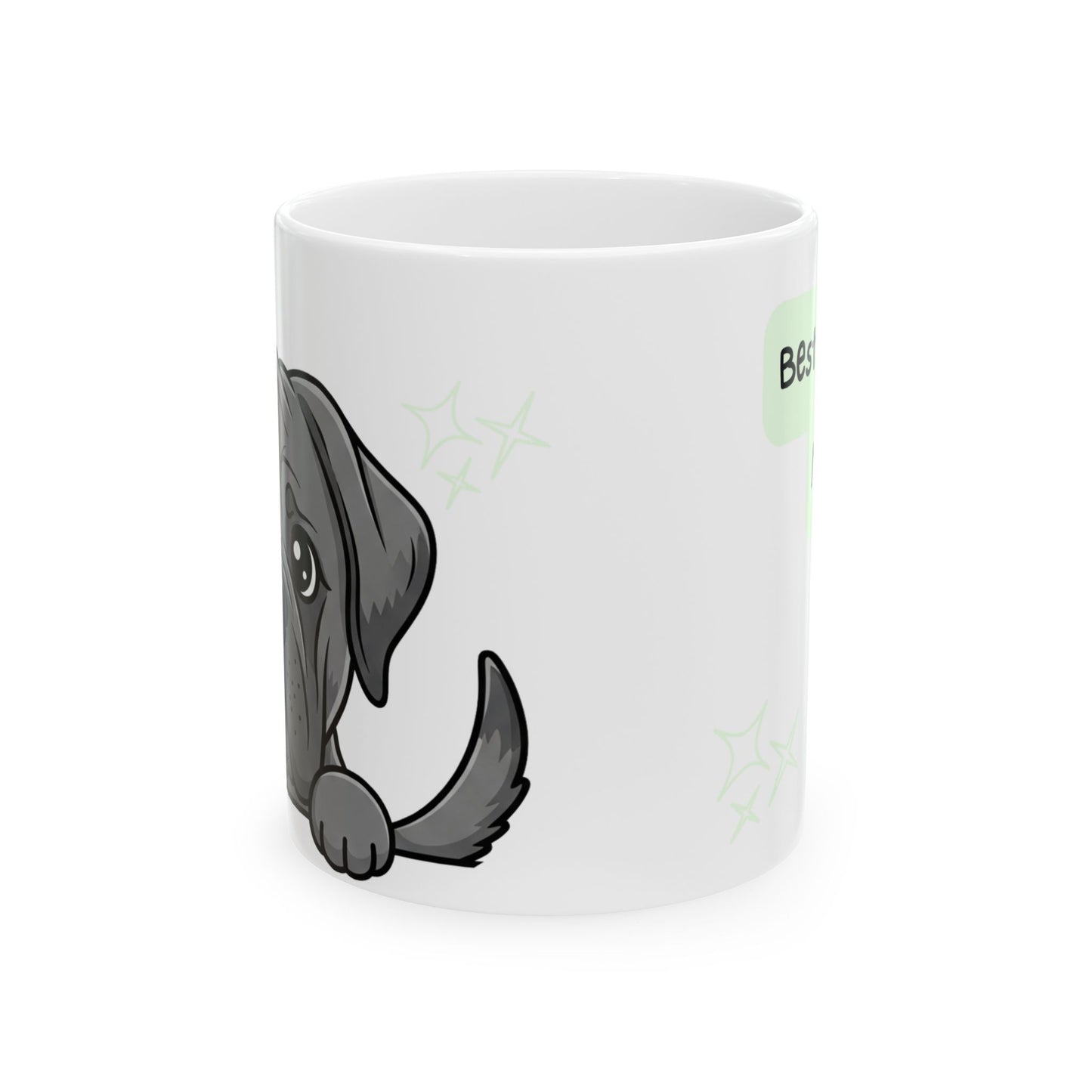 Mastiff Peek-a-Boo Mug | Best Mastiff Mama Gift