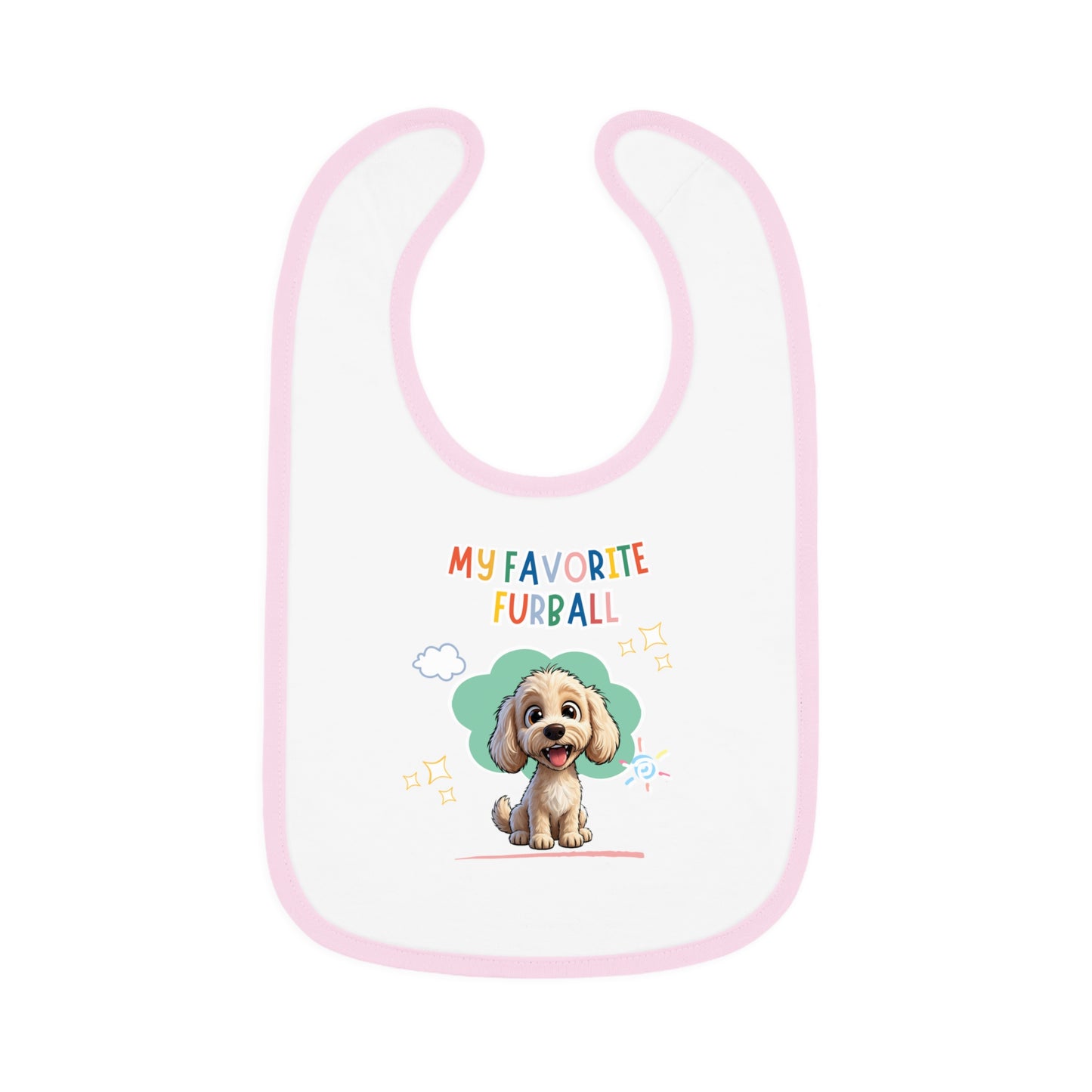 Doodle Favorite Furball Baby Bib