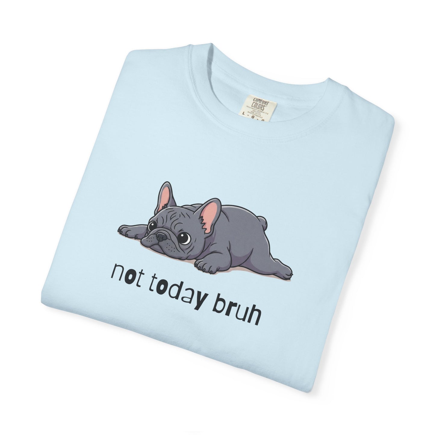 Frenchie Not Today Bruh T-Shirt