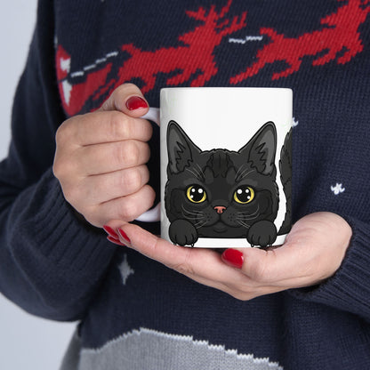 Selkirk Rex Peek-a-Boo Mug | Best Selkirk Rex Mama Gift