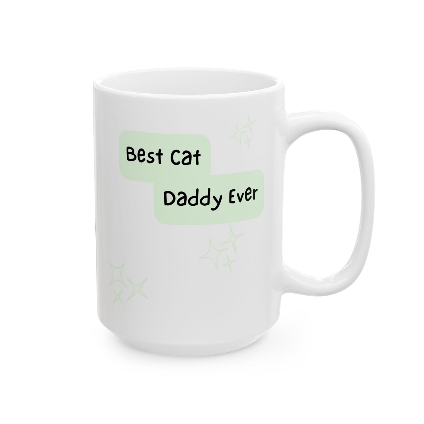 Cat Peek-a-Boo Mug | Best Cat Daddy Gift