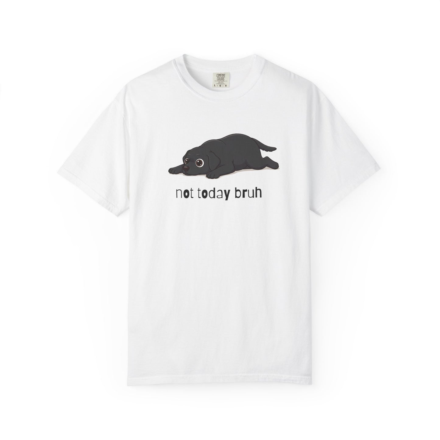 Labrador Not Today Bruh T-Shirt