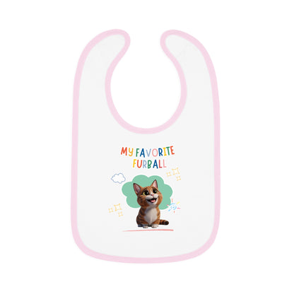 Munchkin Cat Favorite Furball Baby Bib