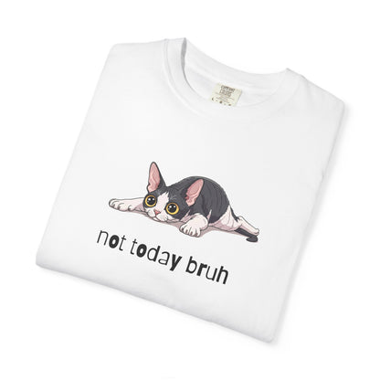 Devon Rex Not Today Bruh T-Shirt