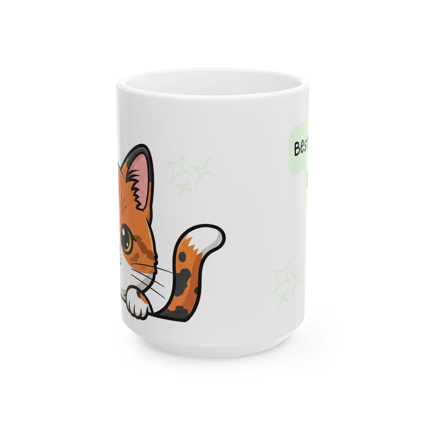 Cat Peek-a-Boo Mug | Best Daddy Gift