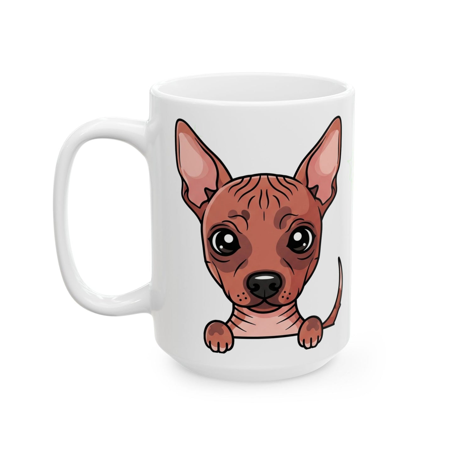 Peruvian Hairless Peek-a-Boo Mug | Best Hairless Dog Mama Gift