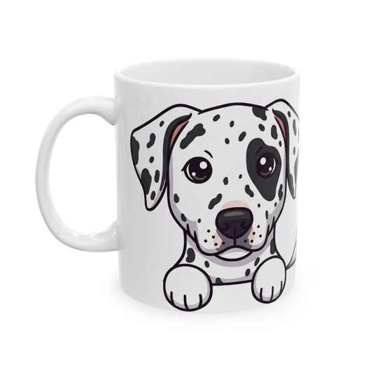 Dalmatian Peek-a-Boo Mug | Best Dalmatian Daddy Gift