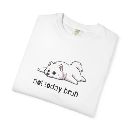 Samoyed Not Today Bruh T-Shirt