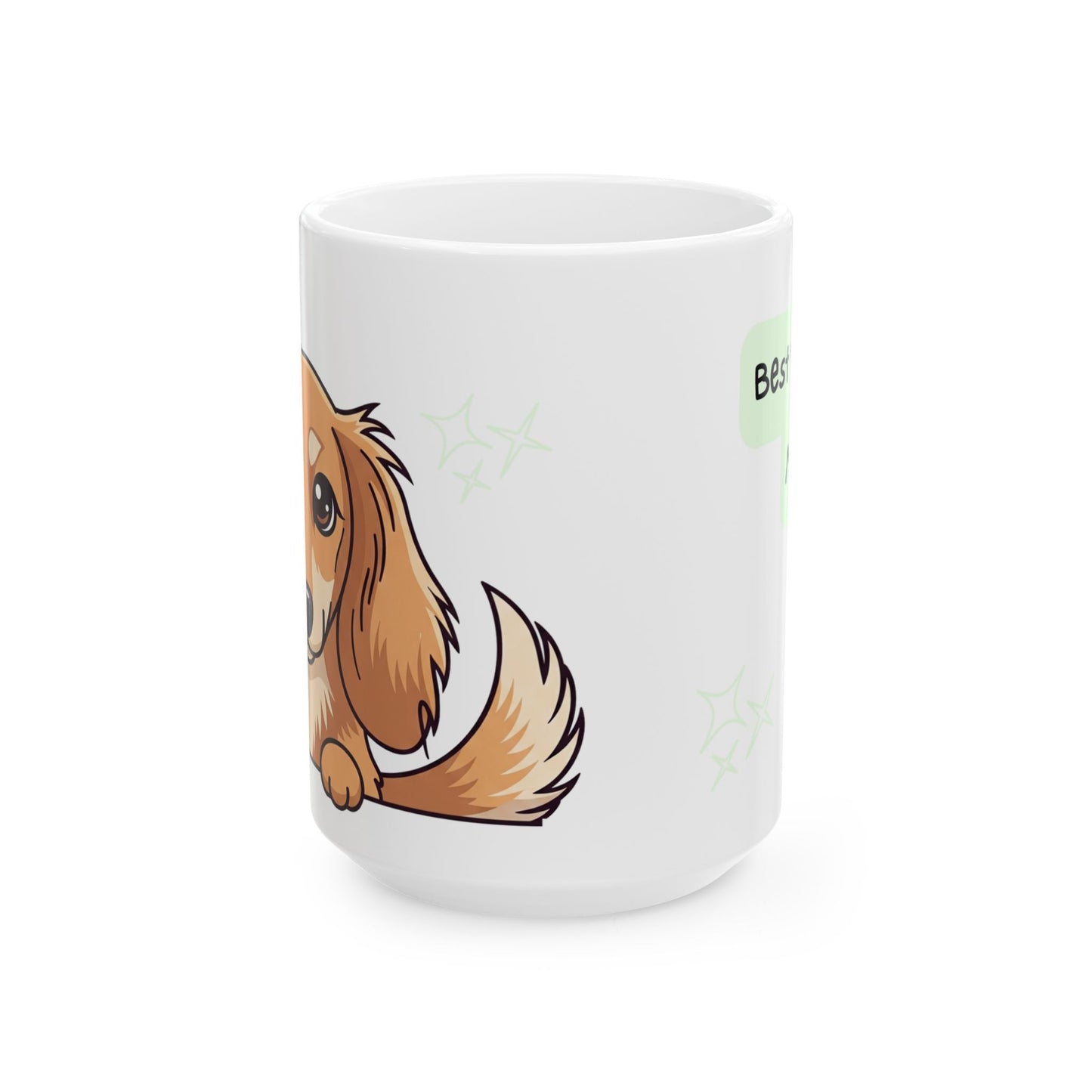 Dachshund Peek-a-Boo Mug | Best Weenie Mama Gift