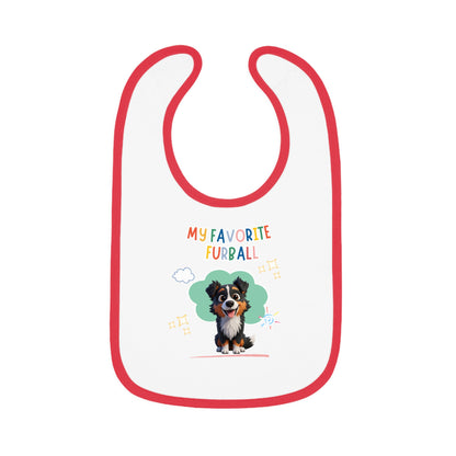 Aussie Favorite Furball Baby Bib