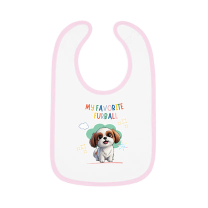 Shih Tzu Favorite Furball Baby Bib
