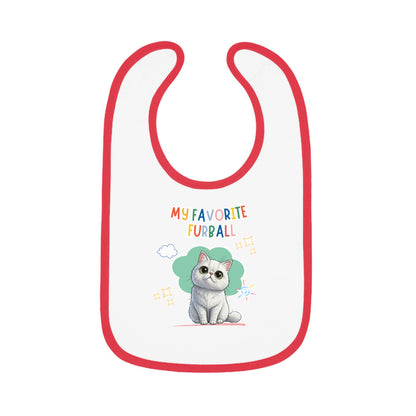 Exotic Shorthair Favorite Furball Baby Bib