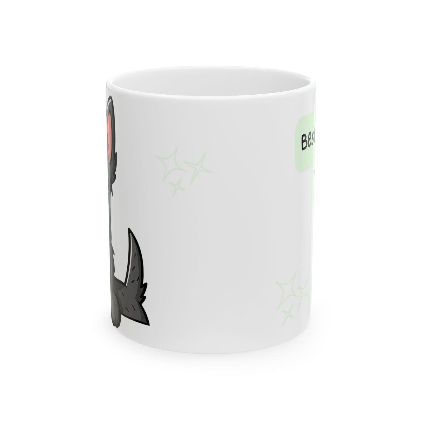 Scottish Terrier Peek-a-Boo Mug | Best Scottie Daddy Gift