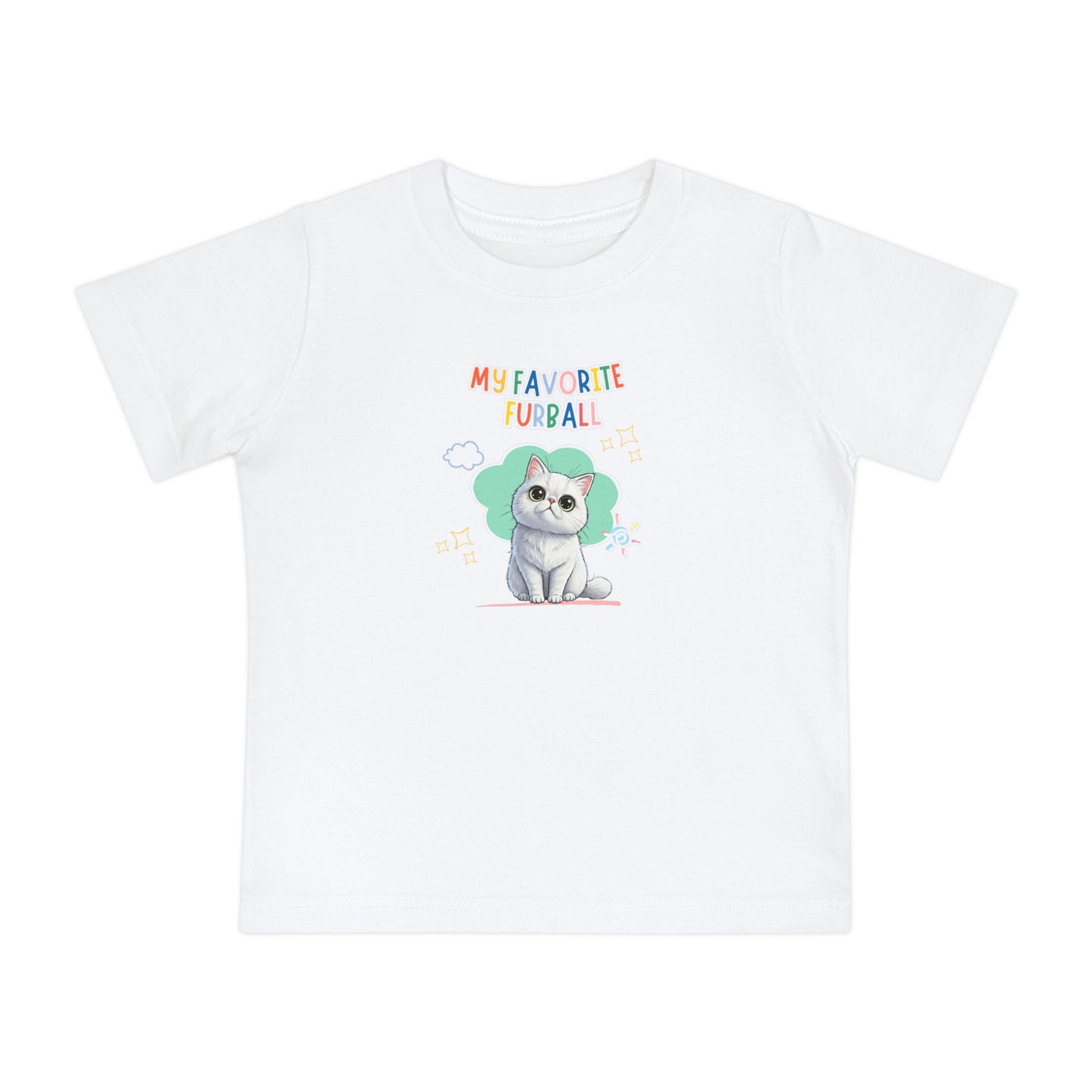 Exotic Shorthair Favorite Furball Baby Tee