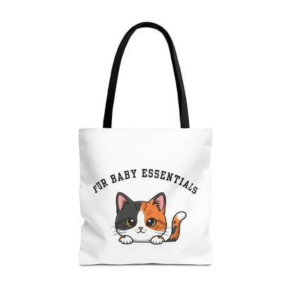 Short hair tortoiseshell cat FurBaby Tote Bag
