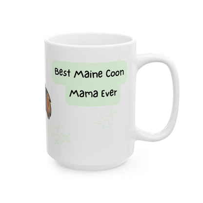 Maine Coon Peek-a-Boo Mug | Best Maine Coon Mama Gift