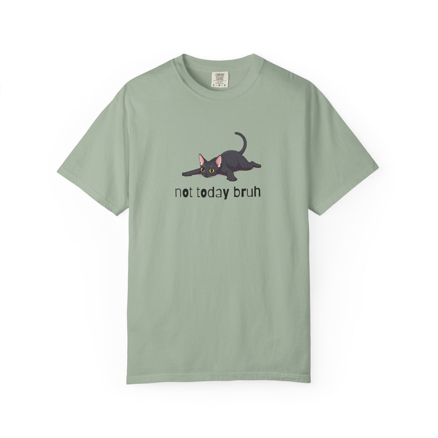 Devon Rex Not Today Bruh T-Shirt