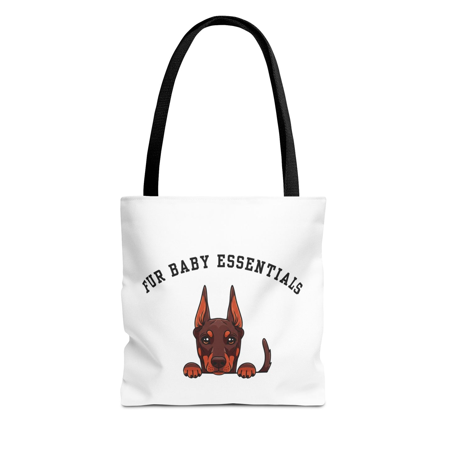 Doberman FurBaby Tote Bag