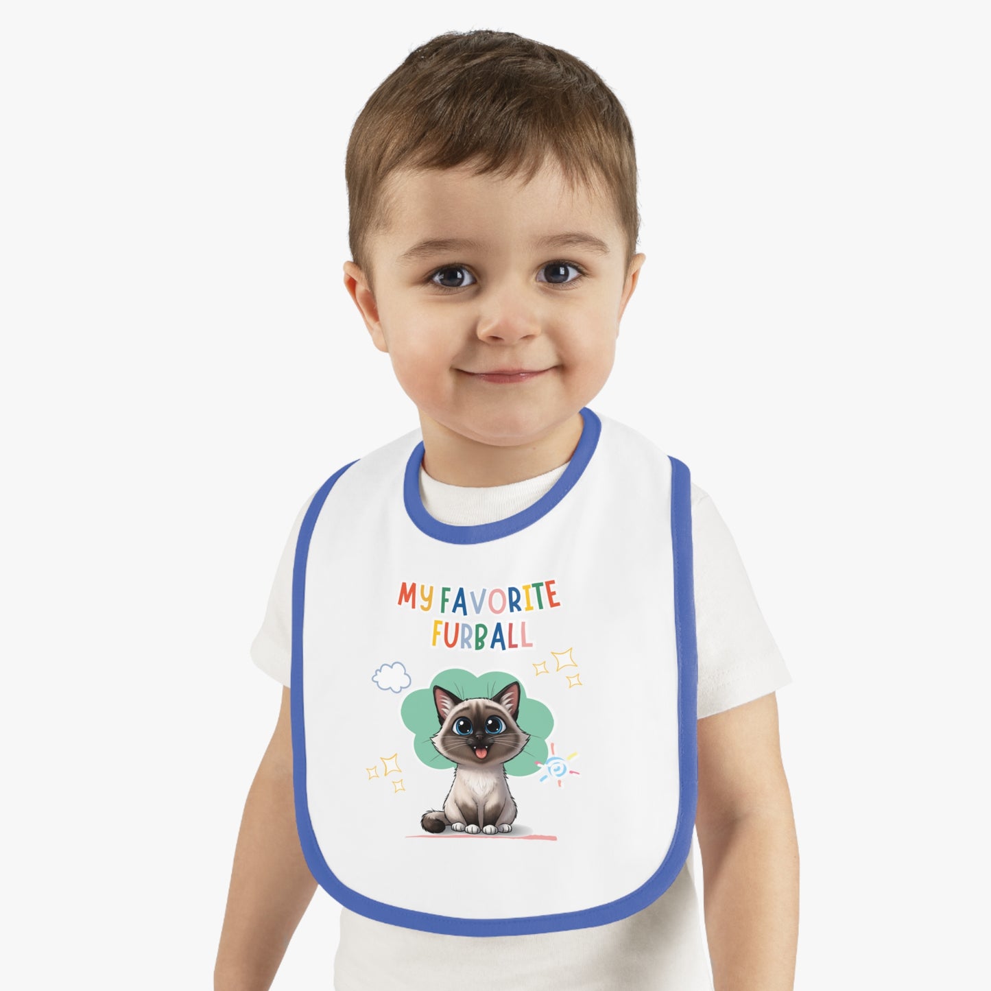 Ragdoll Favorite Furball Baby Bib