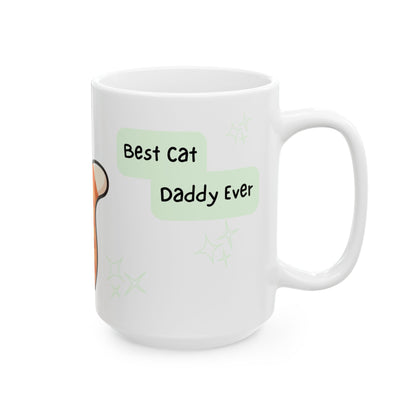 Cat Peek-a-Boo Mug | Best Cat Daddy Gift