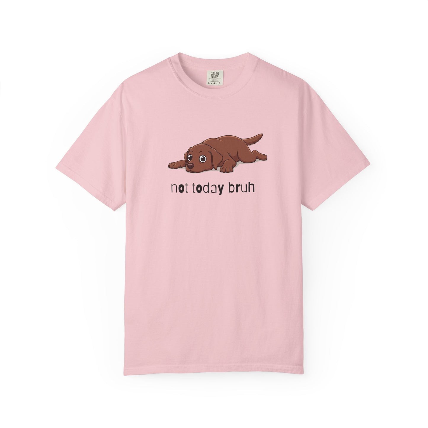 Labrador Not Today Bruh T-Shirt