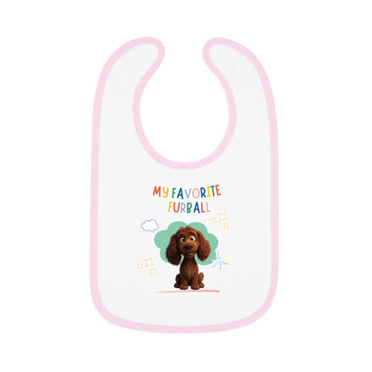 Spaniel Favorite Furball Baby Bib
