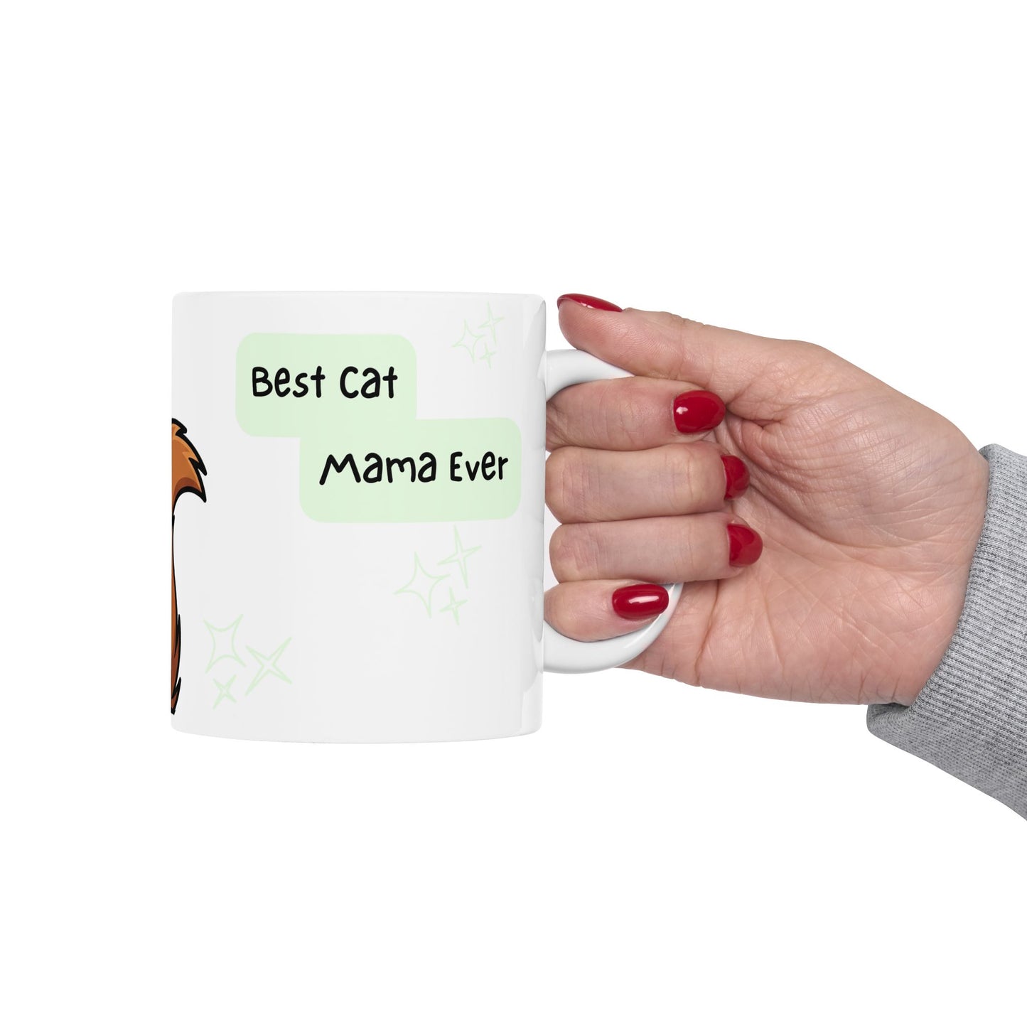 Cat Peek-a-Boo Mug | Best Cat Mama Gift