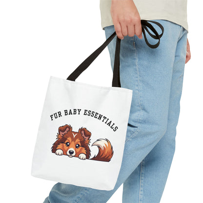 Sheltie FurBaby Tote Bag