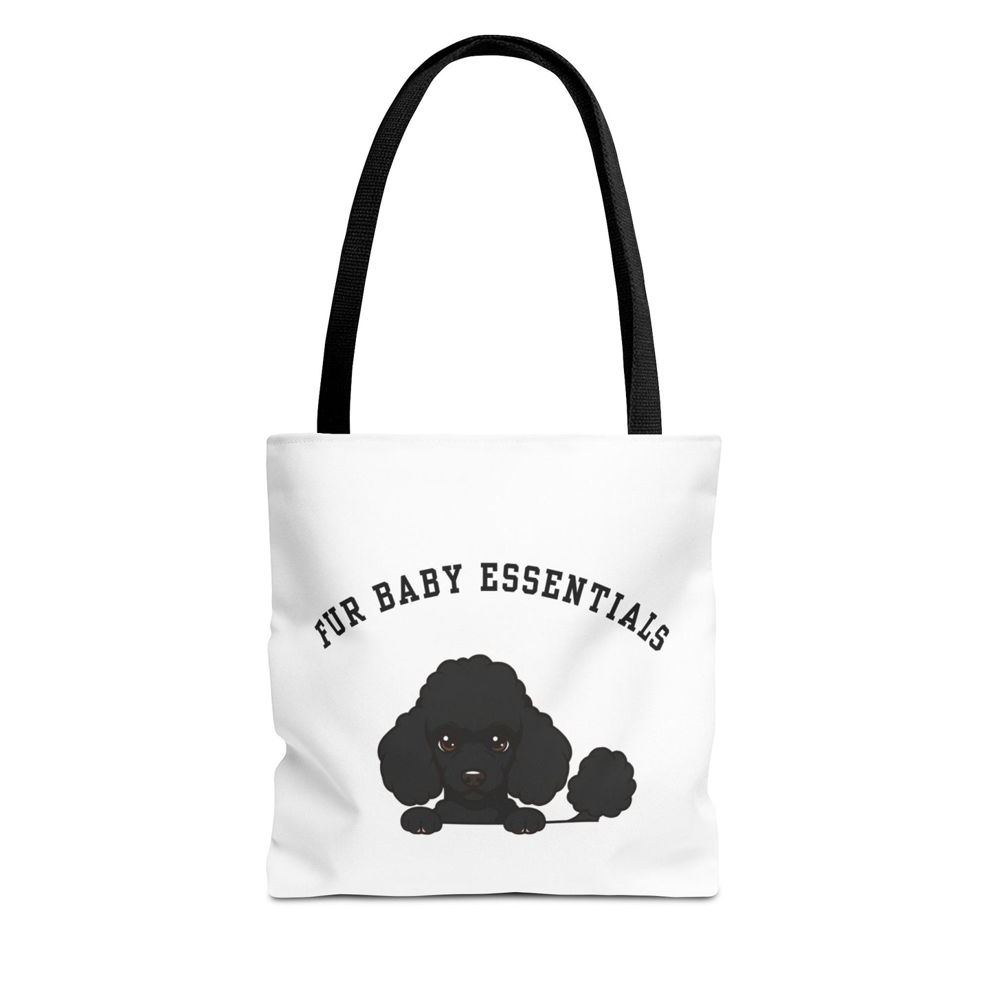Poodle FurBaby Tote Bag