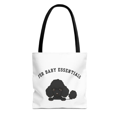 Poodle FurBaby Tote Bag
