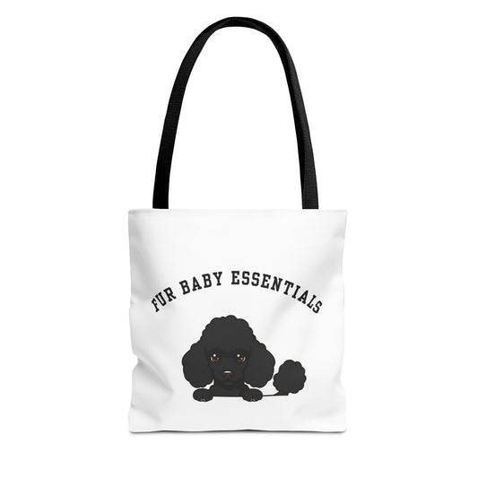 Poodle FurBaby Tote Bag