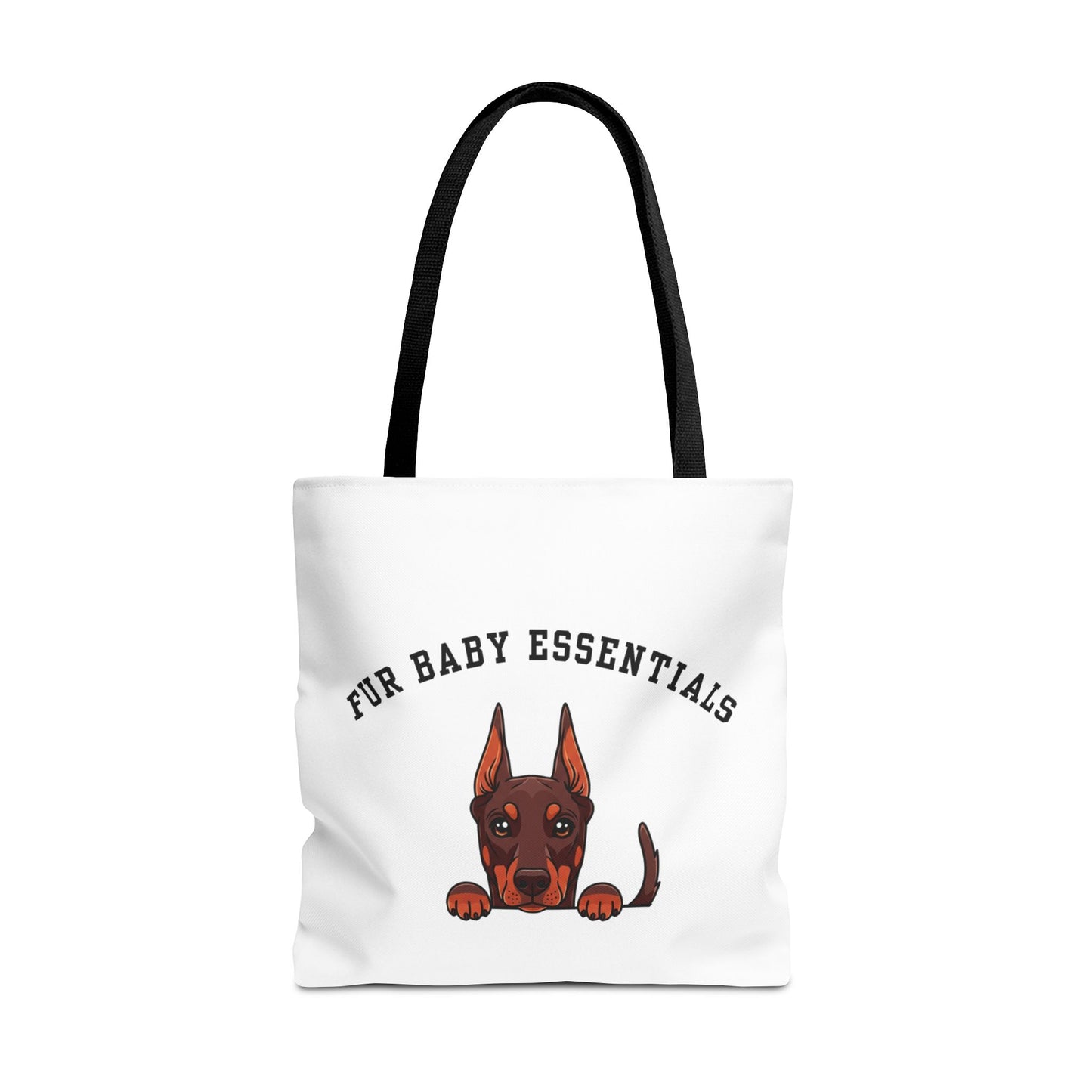 Doberman FurBaby Tote Bag