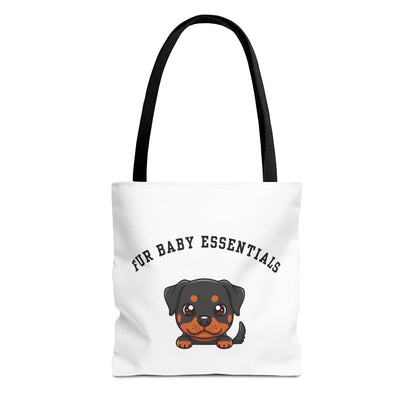 Rottweiler FurBaby Tote Bag