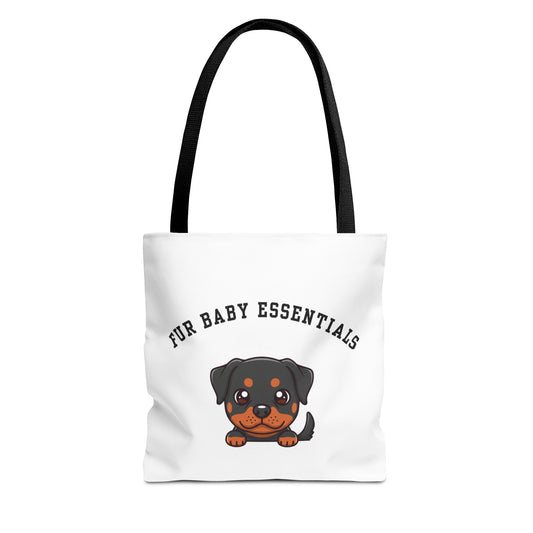 Rottweiler FurBaby Tote Bag