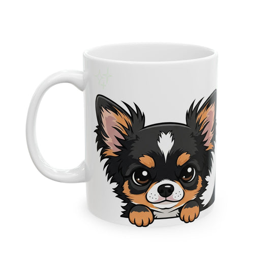 Chihuahua Peek-a-Boo Mug | Best Chihuahua Daddy Gift