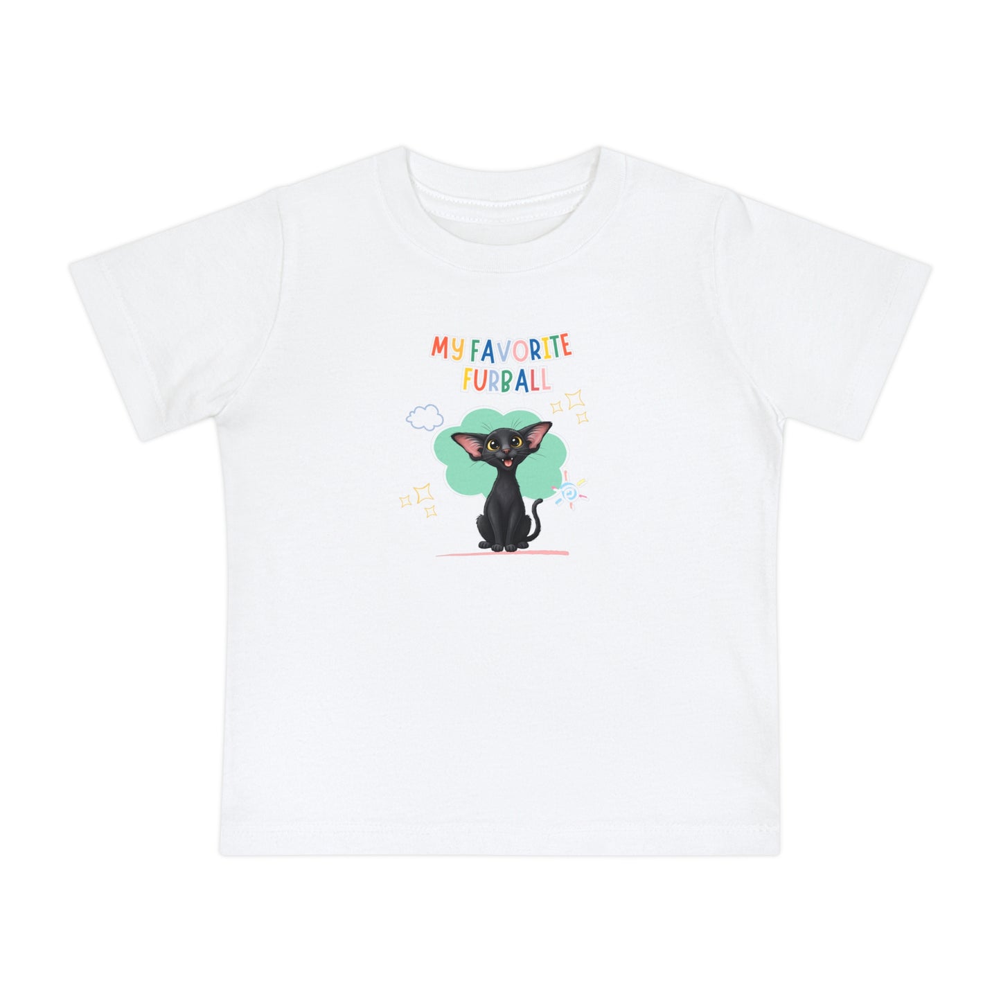 Oriental Shorthair Cat Favorite Furball Baby Tee