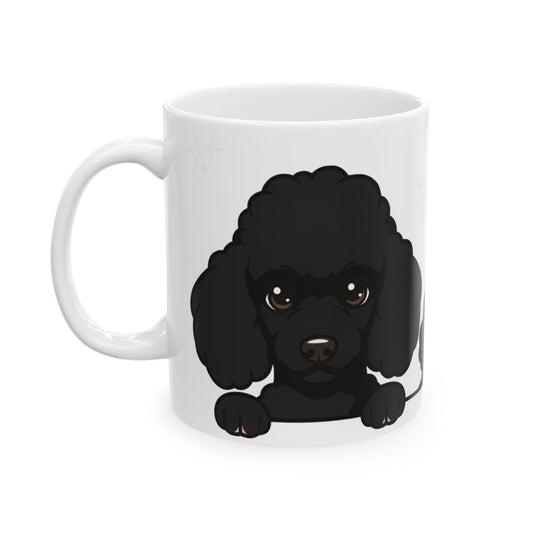 Poodle Peek-a-Boo Mug | Best Poodle Daddy Gift