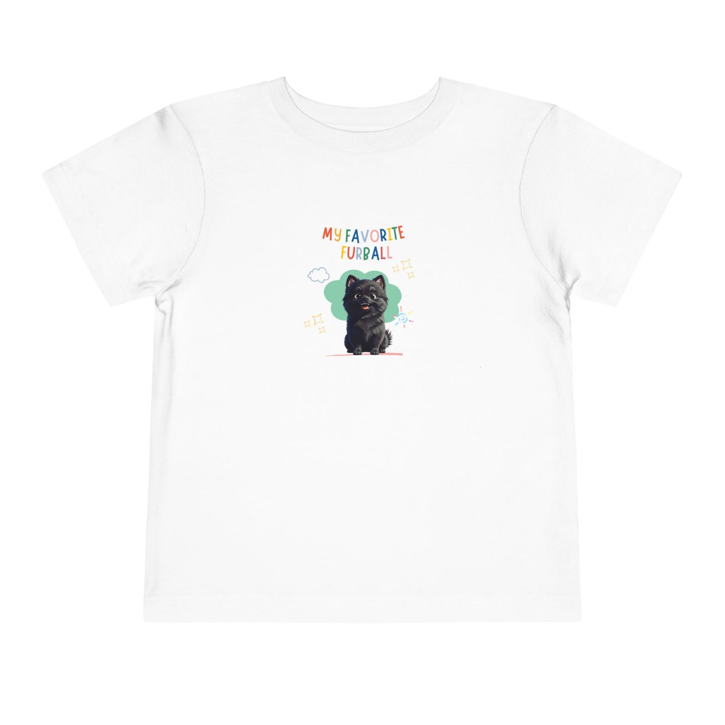 Pomeranian Favorite Furball Toddler Tee