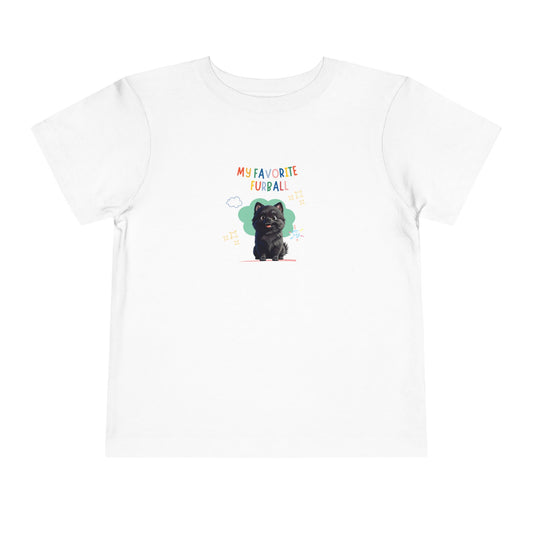Pomeranian Favorite Furball Toddler Tee