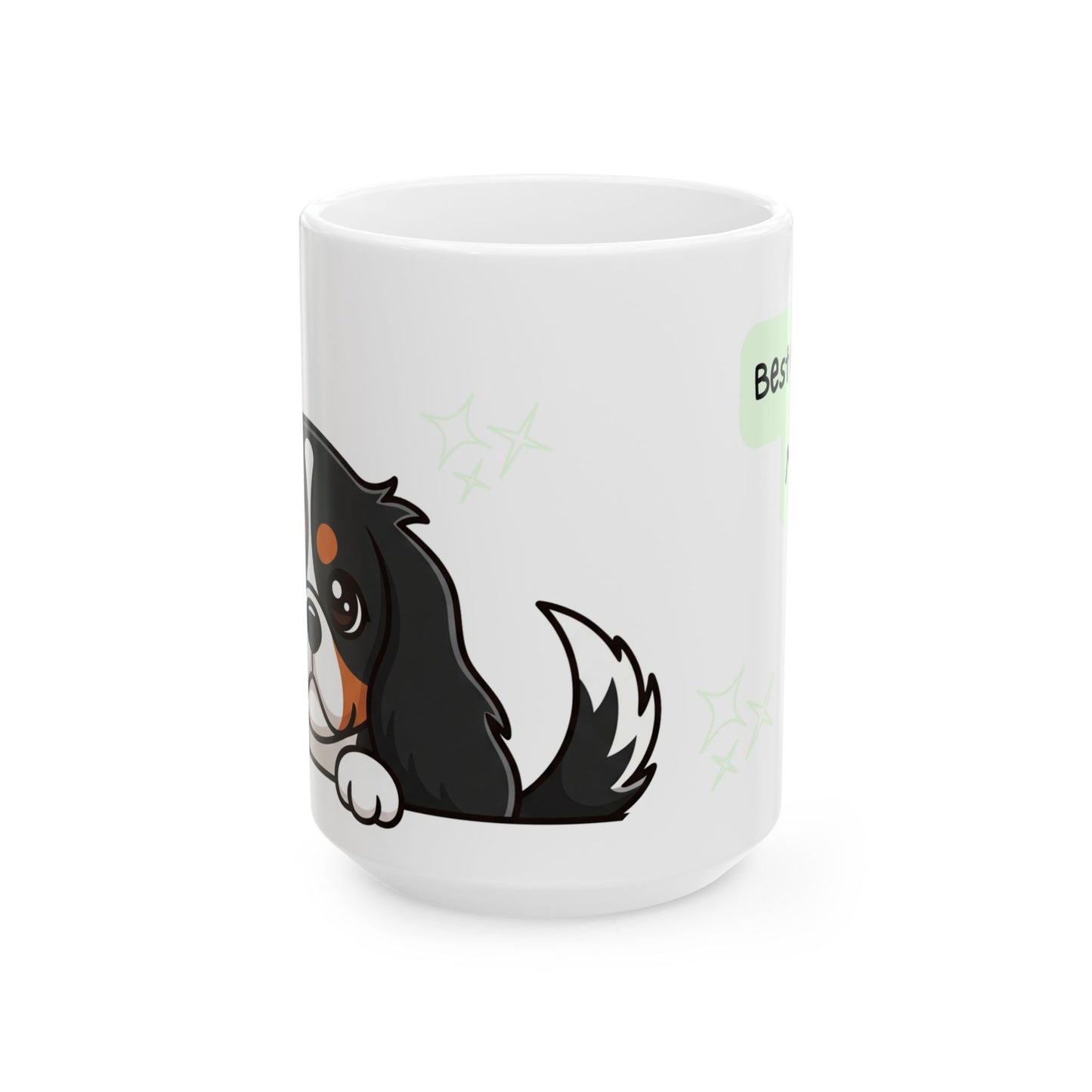 Cavalier King Charles Spaniel Peek-a-Boo Mug | Best Cavalier Mama Gift