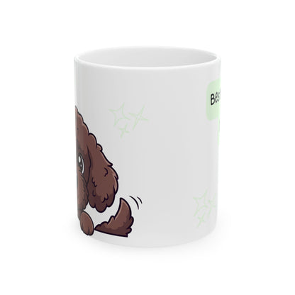 Portuguese Water Dog Peek-a-Boo Mug | Best Portie Mama Gift