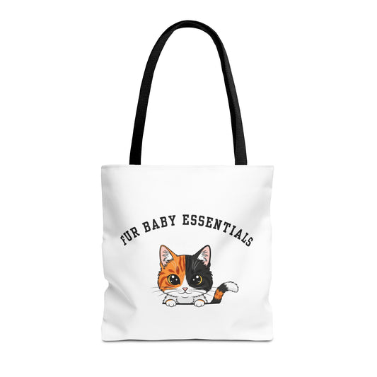 Short hair chimera cat FurBaby Tote Bag