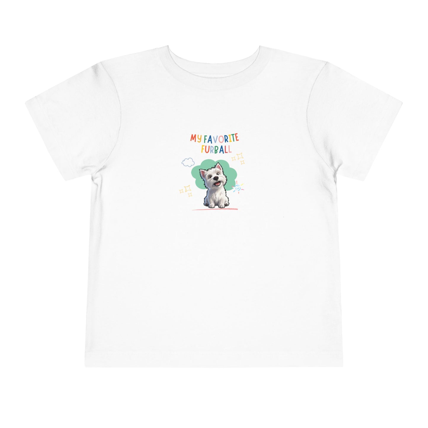 Westie Favorite Furball Toddler Tee
